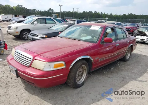 1998 Ford Crown Victoria Lx from USA, damaged, VIN 2FAFP74W4WX141814